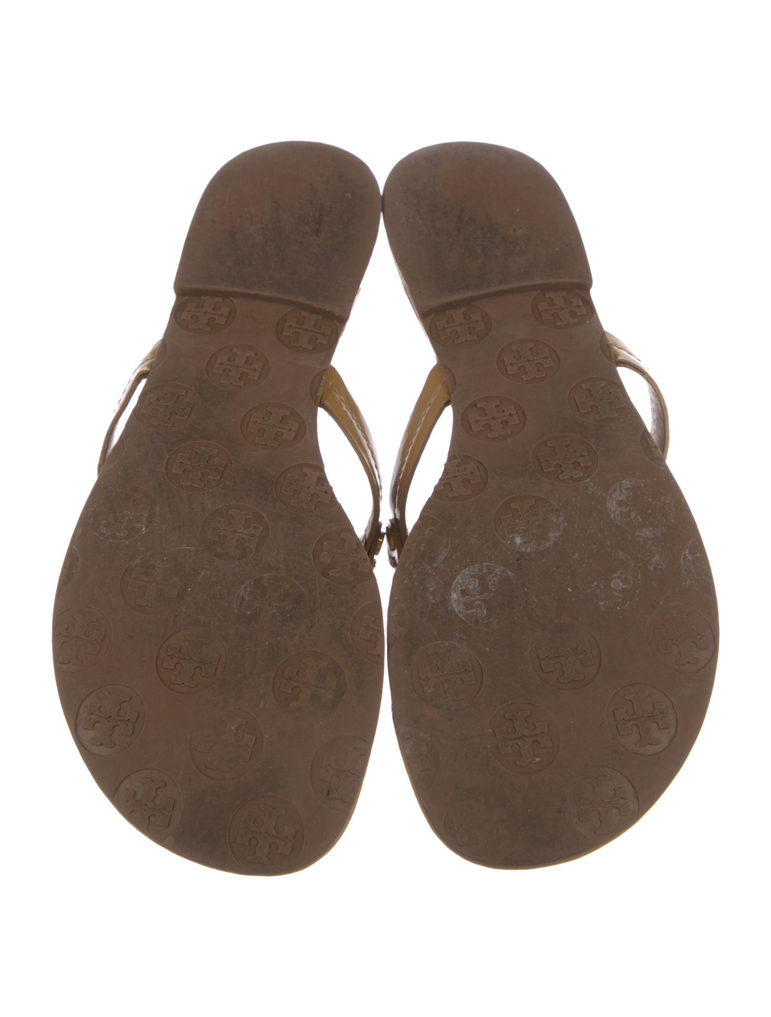 Tory Burch Patent Leather Slides